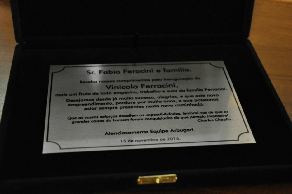 Inauguração Vinicola Ferracini